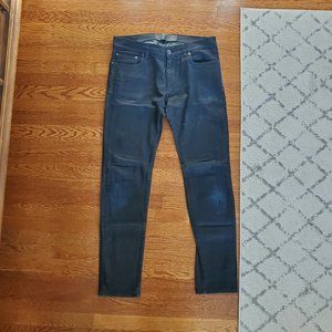 Men's Dolce & Gabbana Black Blue Jeans Italian Size 48 / US size 32